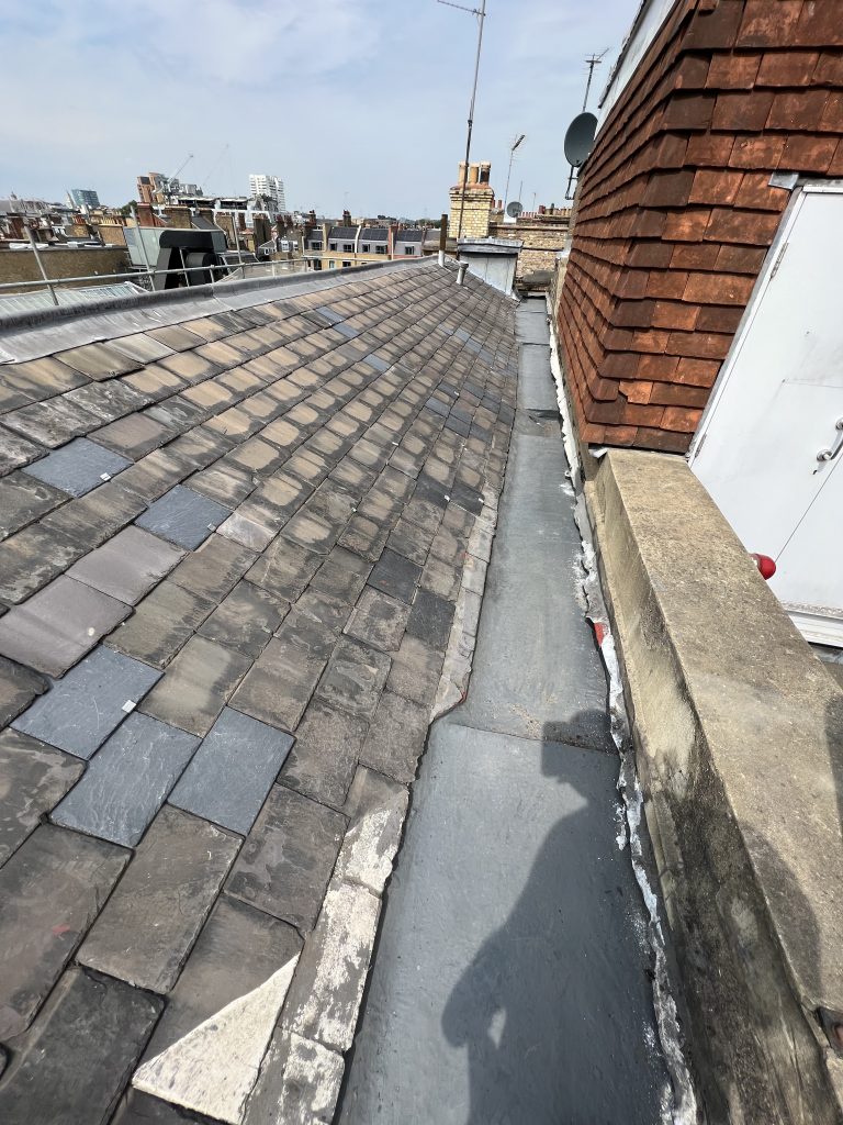 Wigmore Street London Leadwork Roof Slate Lead