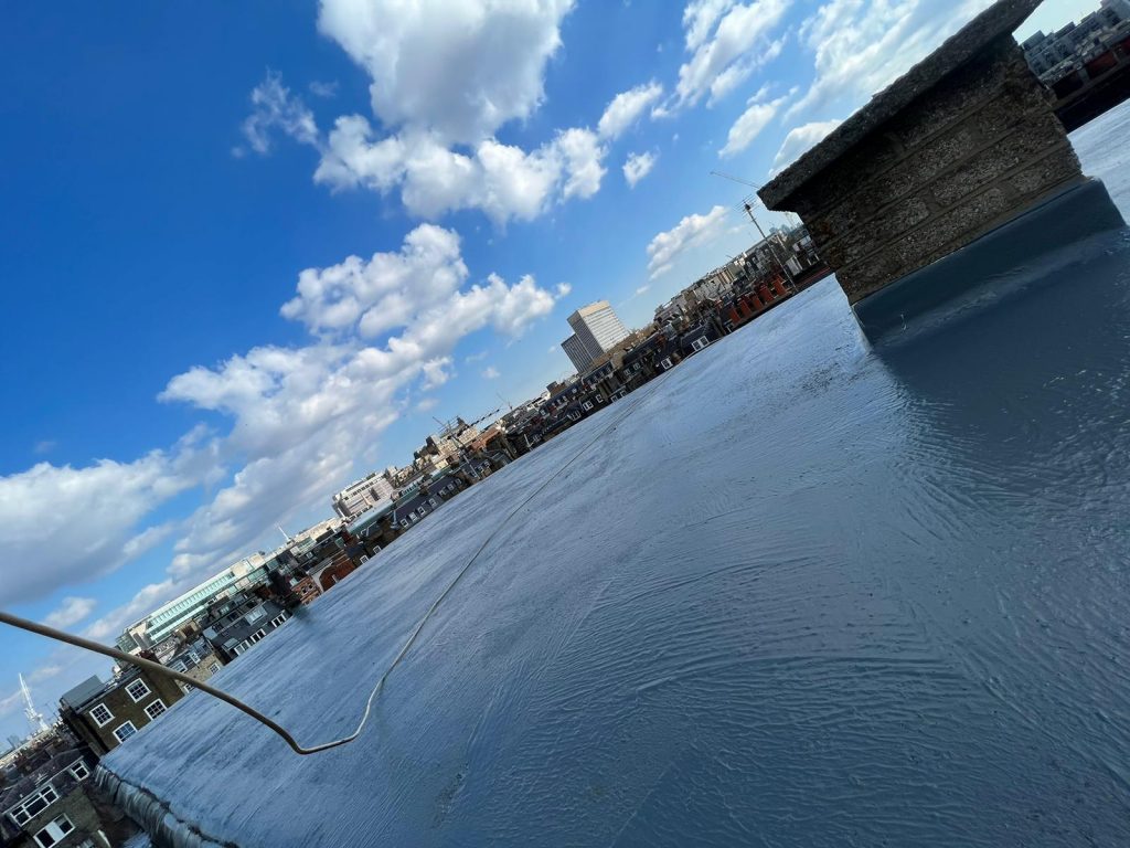 Wimpole Street London Lead Roof Slate Leadwork Liquid