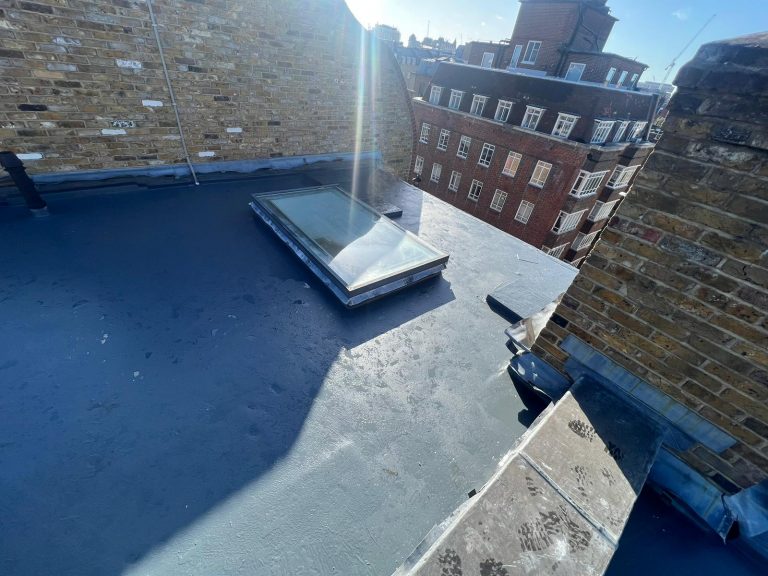 Weymouth Street London Lead Roof Slate Leadwork Liquid