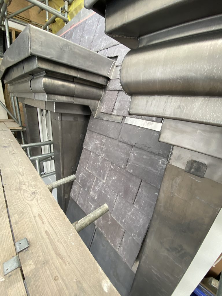 One Palace Street London Leadwork Slate Lead Roof