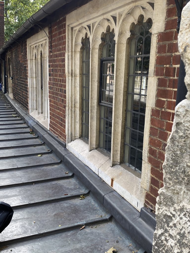Saint Mary`s Bow Church Lead London Plain Tiles London Leadwork